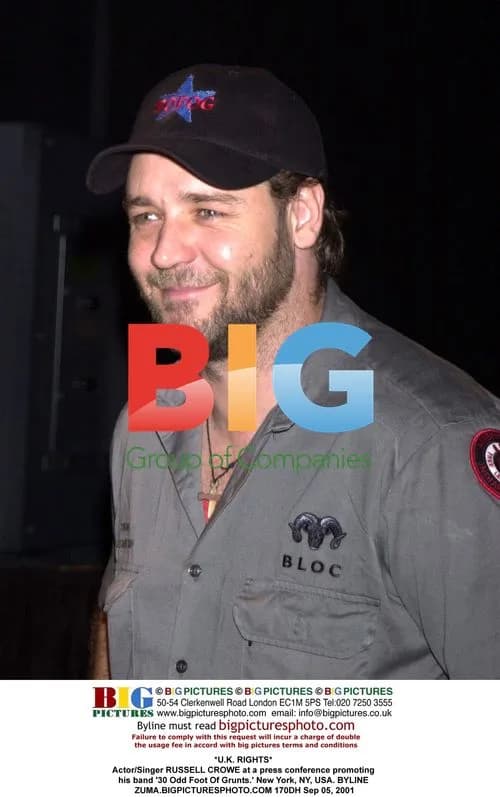 Russell Crowe at Press Conference