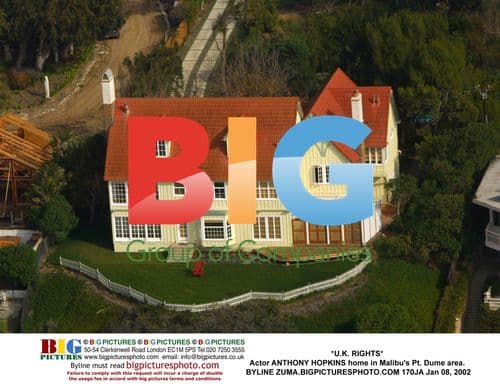 Anthony Hopkins at Malibu home