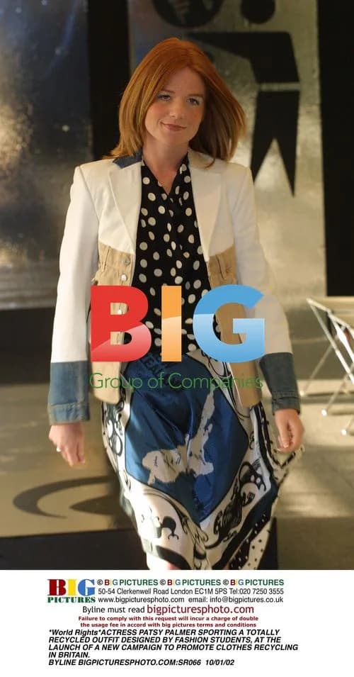 Patsy Palmer in Recycled Fashion
