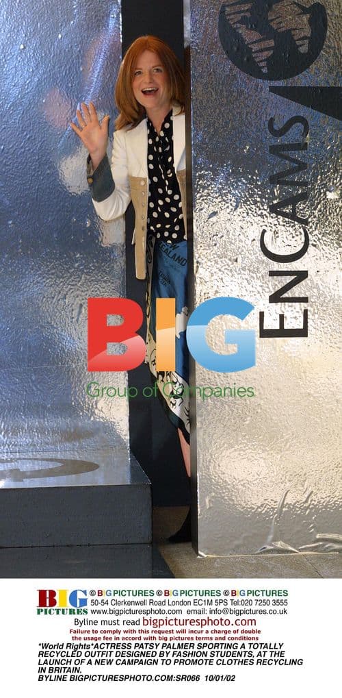 Patsy Palmer in Recycled Fashion Campaign