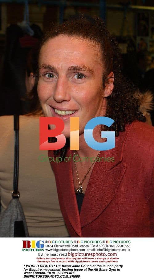 Jane Couch at Esquire boxing issue launch