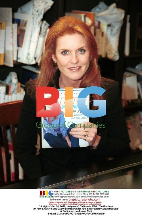 Sarah Ferguson promotes new book 'Energy Breakthrough'