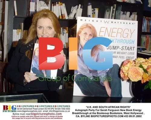 Sarah Ferguson Autograph Party for New Book
