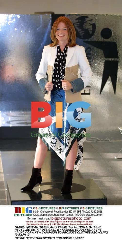 Patsy Palmer in Recycled Outfit