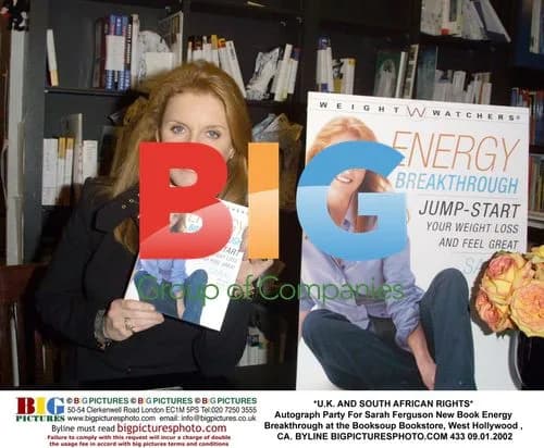 Sarah Ferguson Autograph Party for New Book