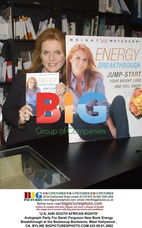 Sarah Ferguson Autograph Party for New Book