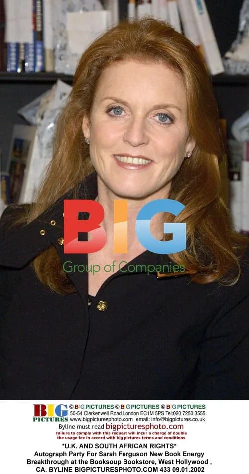 Sarah Ferguson Autograph Party for New Book