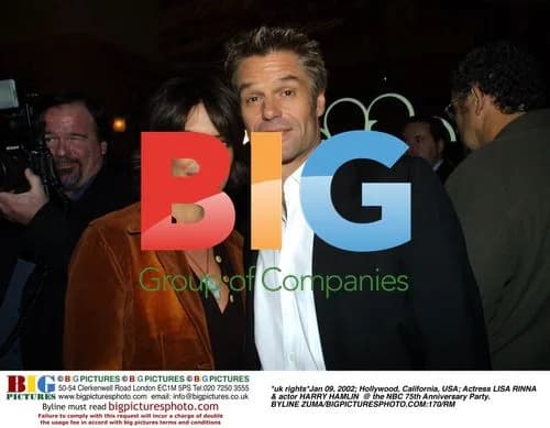 LISA RINNA & HARRY HAMLIN at NBC 75th Party