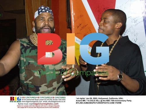 MR. T & DULE HILL @ NBC 75th Anniversary Party