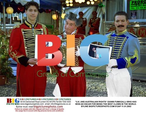 Gianni Fumagalli Wins Oscar for Best Clown