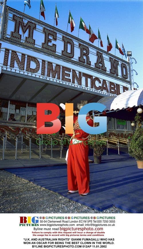 Gianni Fumagalli Wins Oscar for Best Clown