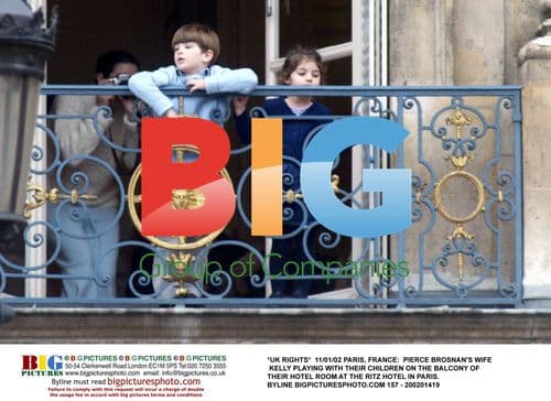 Pierce Brosnan's Family at the Ritz