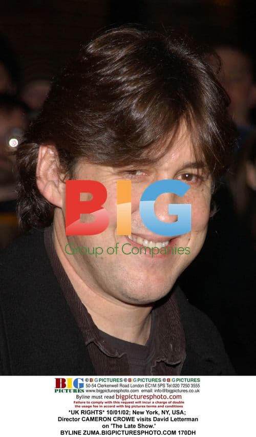 Cameron Crowe Visits Letterman in NYC