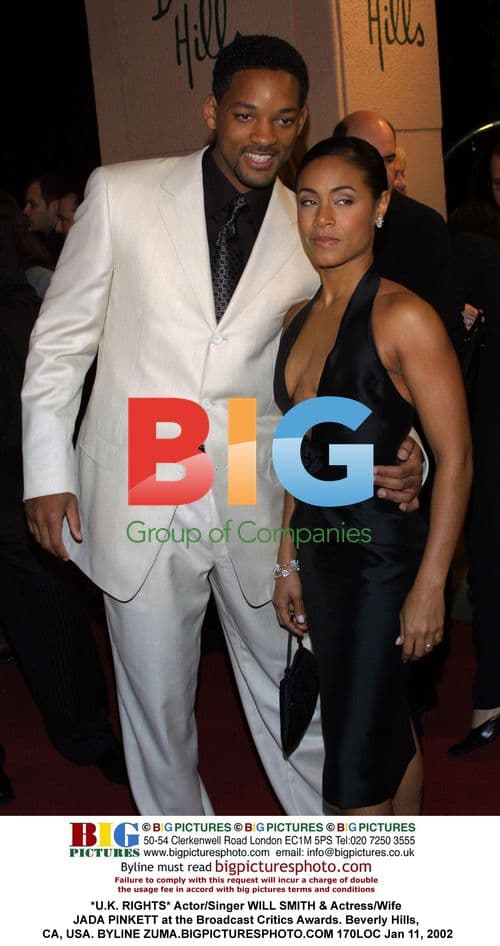 Will Smith & Jada Pinkett at Broadcast Critics Awards
