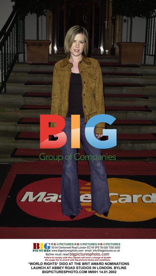 Dido at BRIT Award Nominations Launch