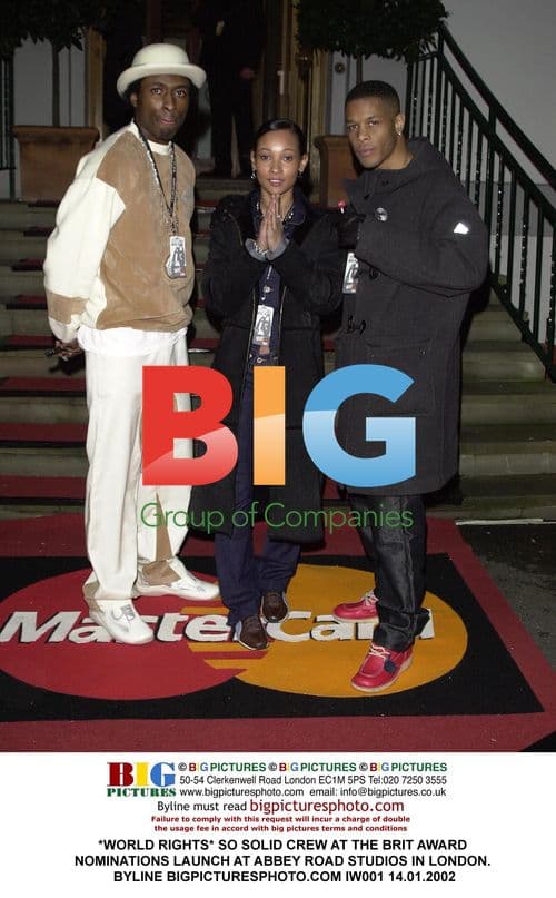 SO SOLID CREW at BRIT Awards Nomination Launch