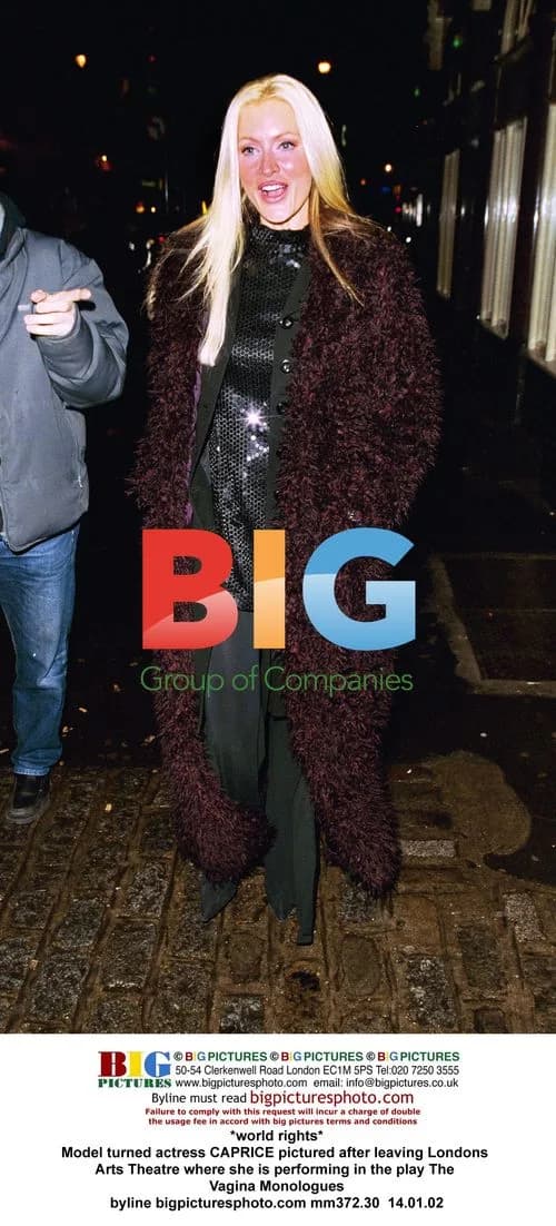 Caprice Leaving 'Vagina Monologues' Play