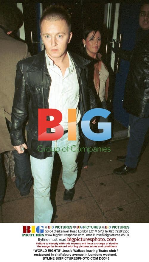 Jessie Wallace Leaving Teatro Club in London