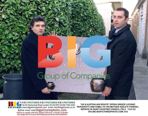 Pavarotti at Mother's Funeral