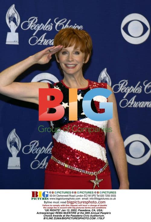 Reba McEntire at People's Choice Awards