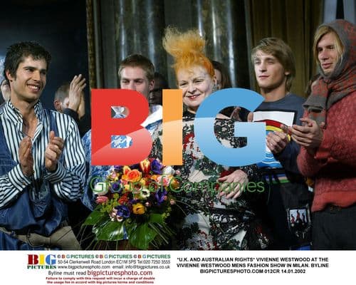 Vivienne Westwood at Men's Fashion Show in Milan