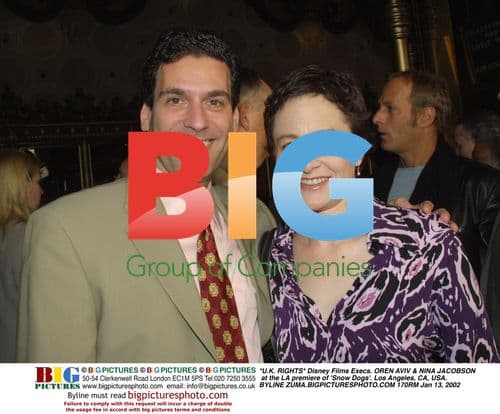 Disney Execs at 'Snow Dogs' Premiere