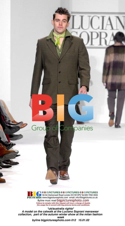 Luciano Soprani Menswear at Milan Fashion Week