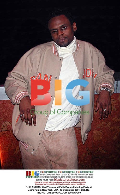 Carl Thomas at Faith Evan's Listening Party