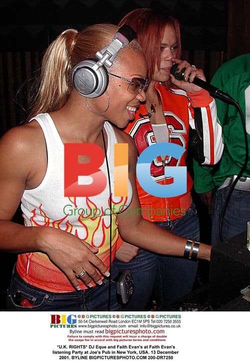 Faith Evan's Listening Party in New York