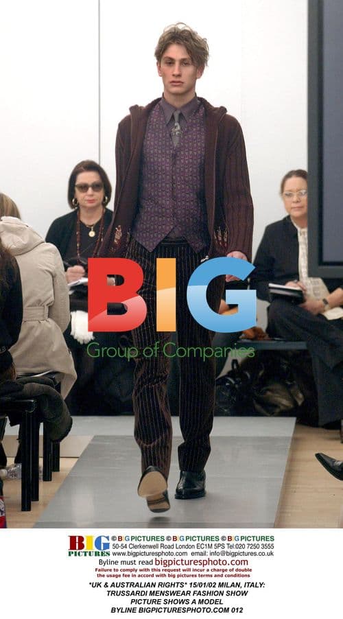 TRUSSARDI Menswear Fashion Show