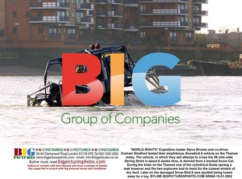 Explorers Test Snowbird 6 Amphibious Vehicle