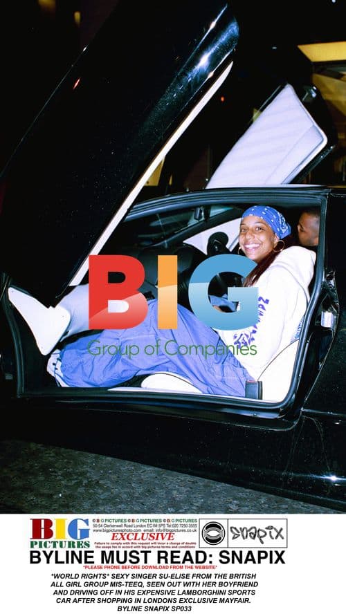 Singer Su-Elise Seen with Boyfriend in Lamborghini