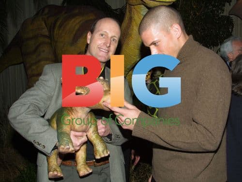 James Gurney & Wentworth Miller at 'Dinotopia 26' Press Party