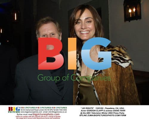 Gordon Clapp & Diane Farr at ABC Press Party