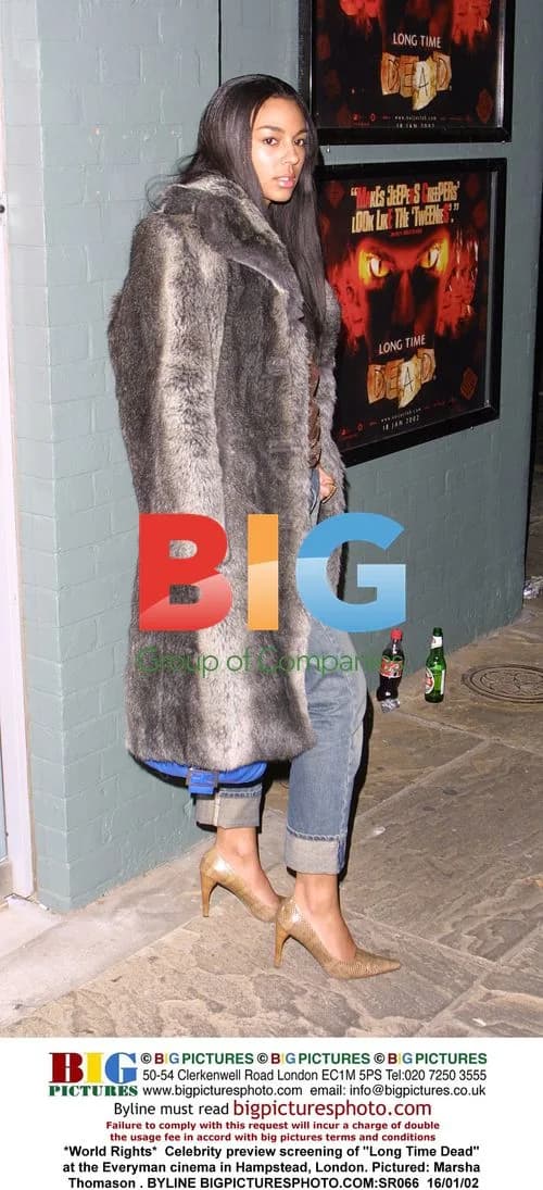 Marsha Thomason at "Long Time Dead" preview