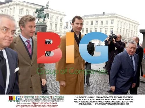 Princes Attend Medieval Exposition in Brussels