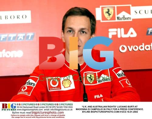 Luciano Burti at Madonna di Campiglio Press Conference