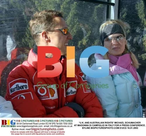 Michael Schumacher at Madonna di Campiglio Press Conference