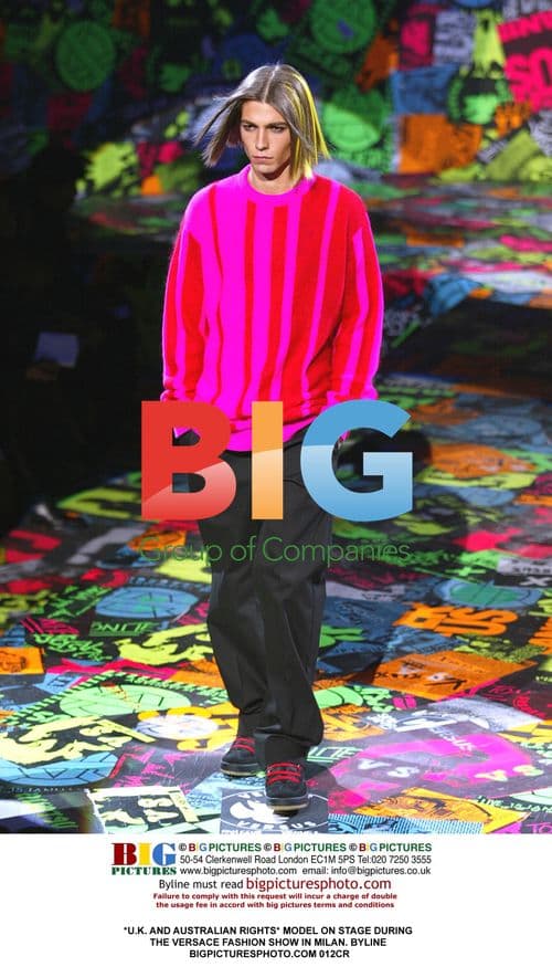 Versace Fashion Show in Milan