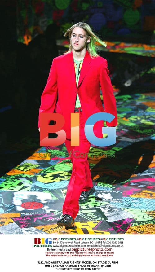 Versace Fashion Show in Milan