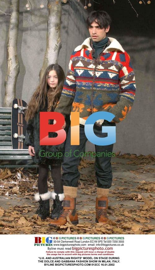 Dolce and Gabbana Fashion Show in Milan