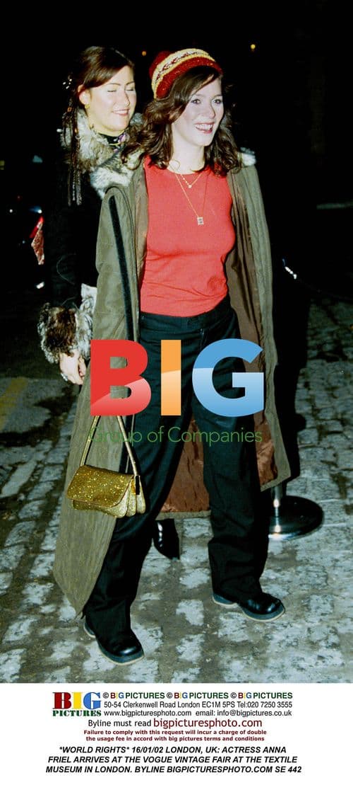 Anna Friel at Vogue Vintage Fair in London