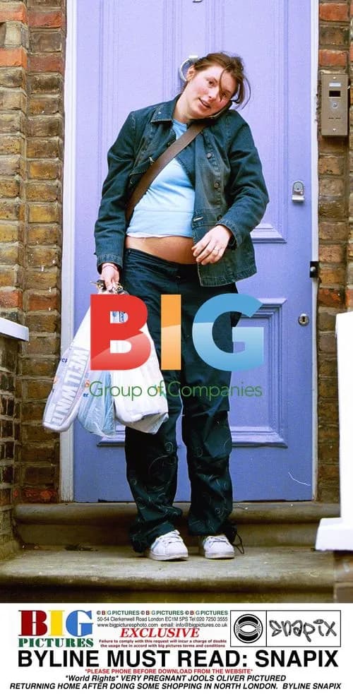 Jools Oliver Pictured Pregnant Returning Home