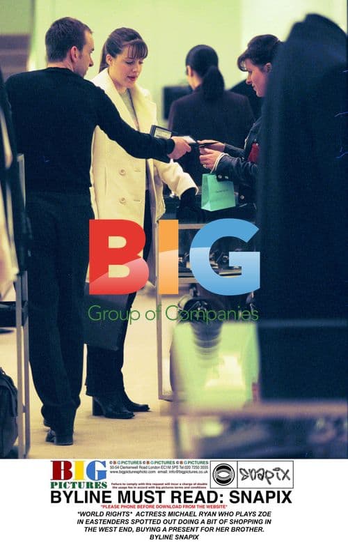 EastEnders' Michael Ryan Shopping in London