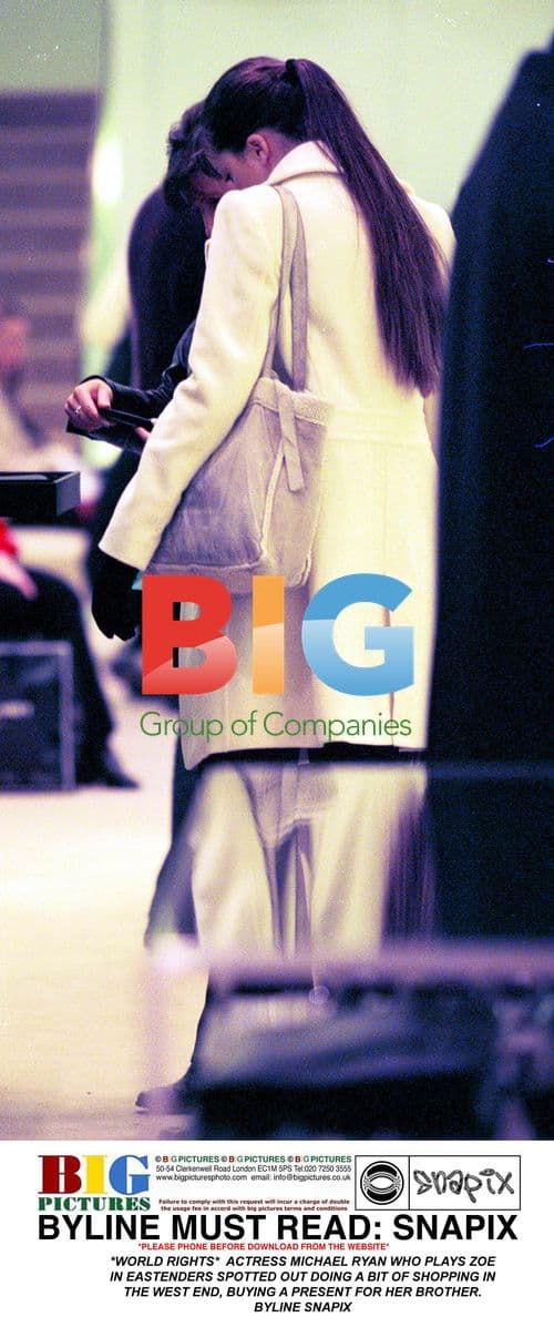 EastEnders' Michael Ryan Spotted Christmas Shopping