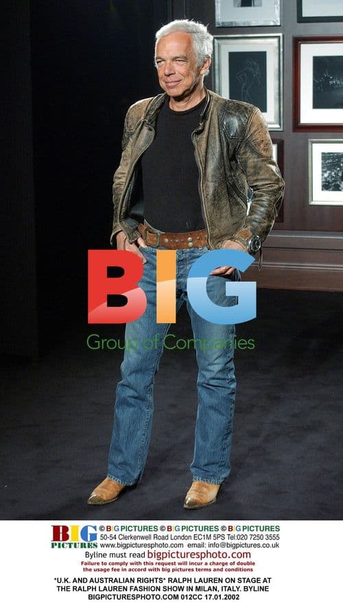 Ralph Lauren at Ralph Lauren Fashion Show in Milan