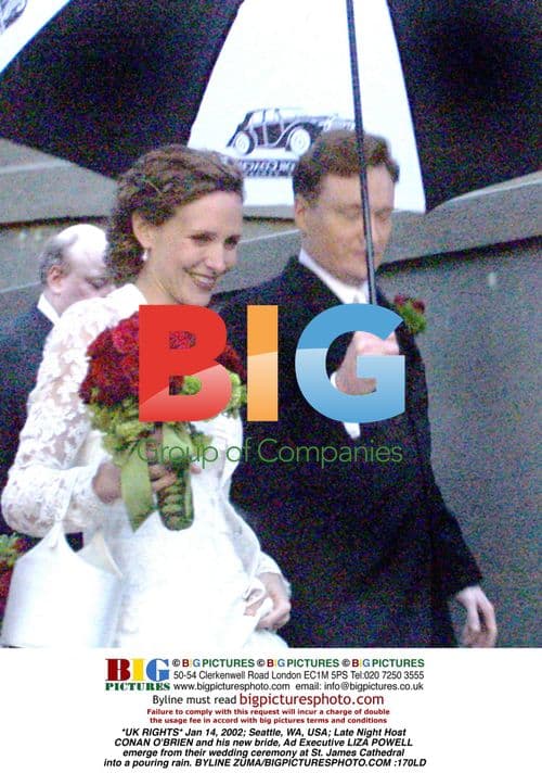 CONAN O'BRIEN and LIZA POWELL's Wedding