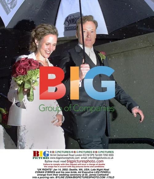 Conan O'Brien and Liza Powell Wedding