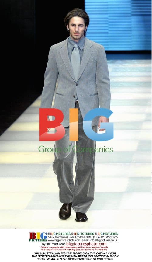 Giorgio Armani 2002 Menswear Fashion Show