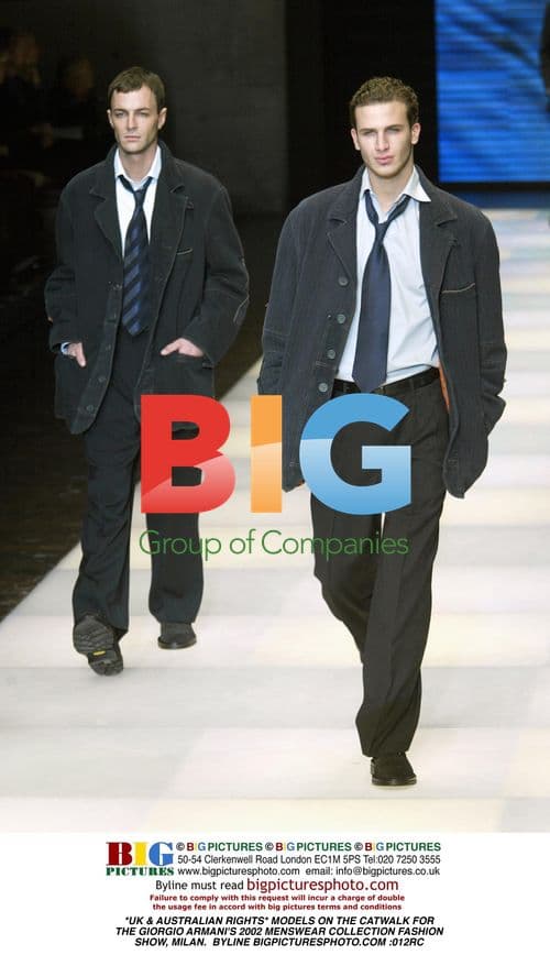 Armani 2002 Menswear Show